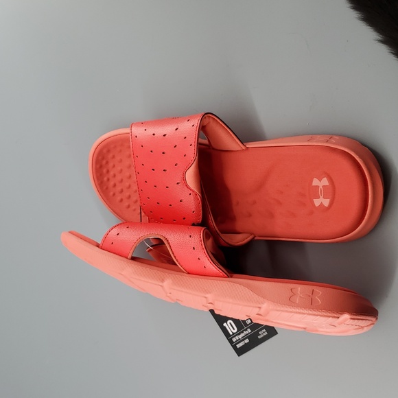 NEW. Under Armour Slide Sandals - Picture 6 of 6